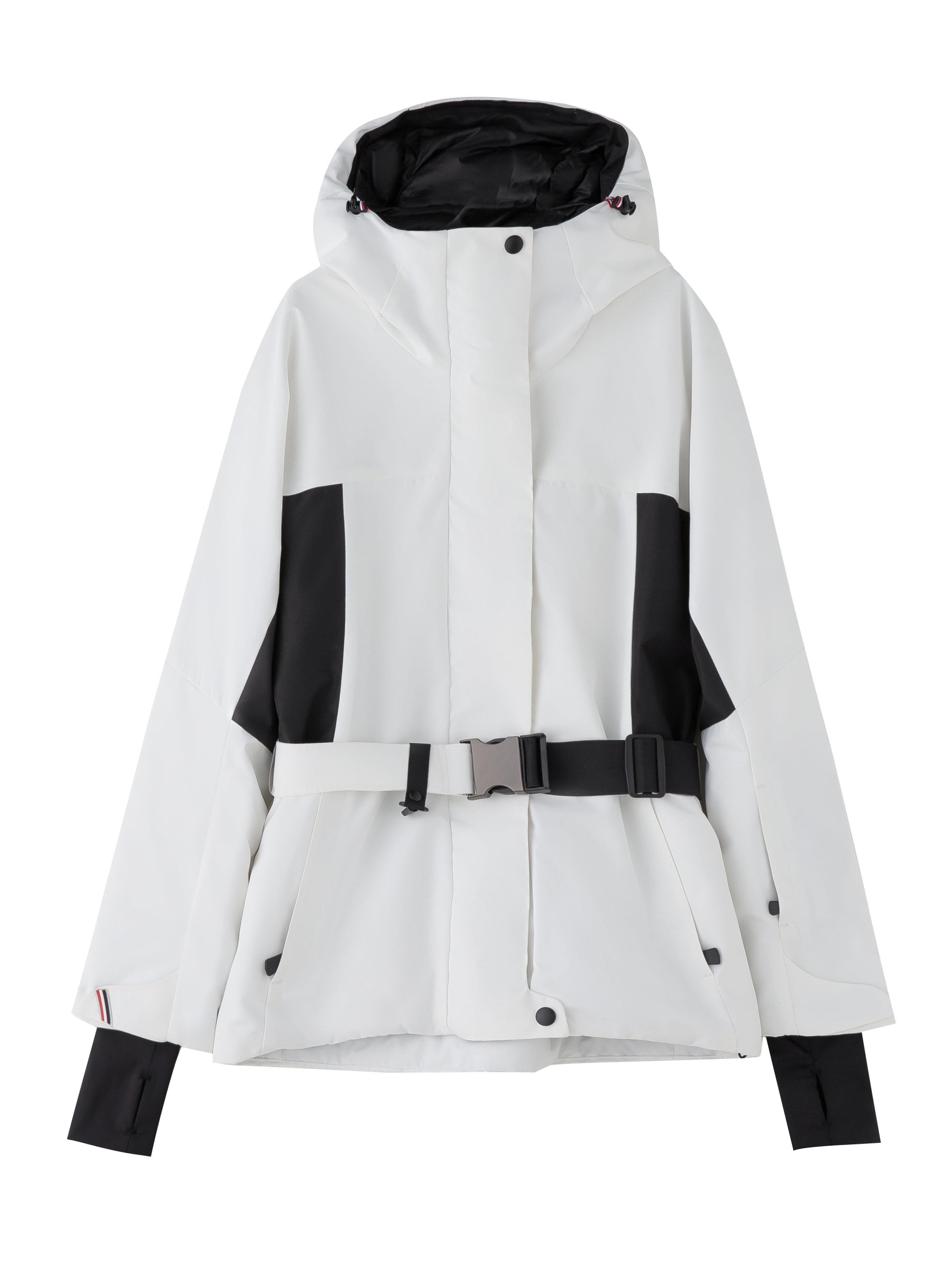 A new, 2023, waterproof, double-boarded, winter coat for a cap-and-fuff lady