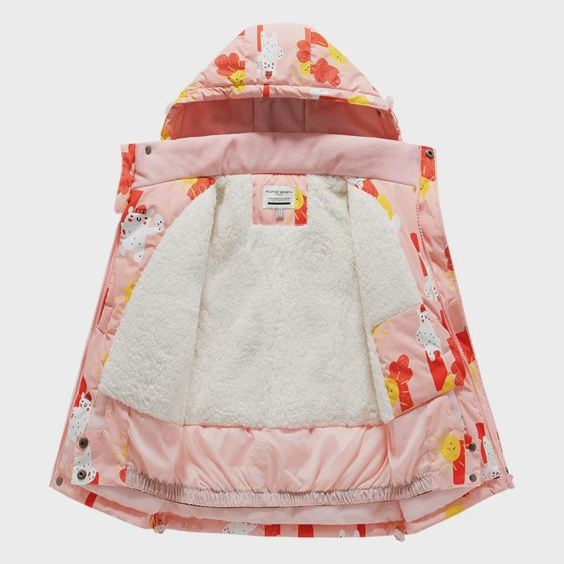 Children ' s skiing suit with girls ' outdoors and waterproof and windproof baby boys ' skiing pants