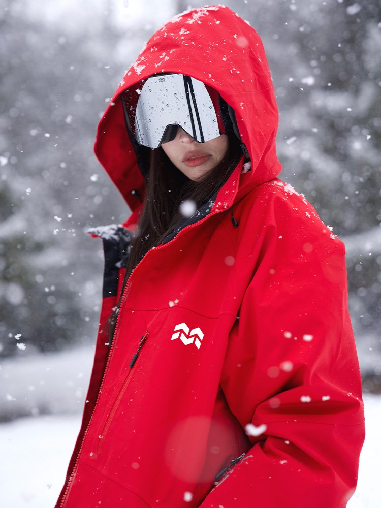 weya's new tampon with a warm, cold, snow-proof, 3-L single-board double-board waterproof jacket