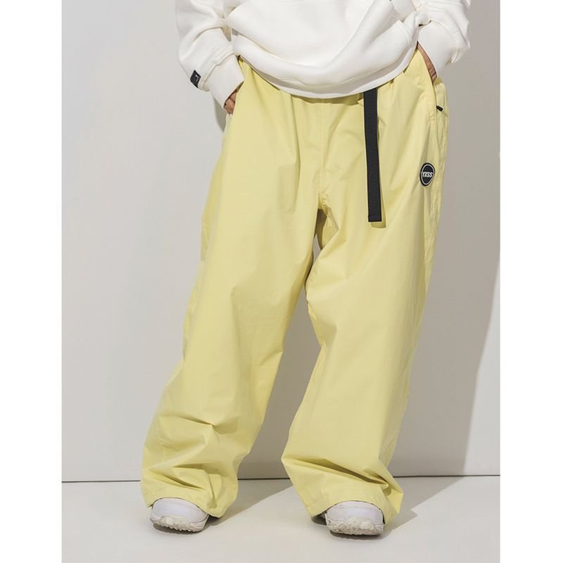 YXSS, MALE, MALE, YELLOW-WATER-PROOF, WIND-PROOF, TWO-BOARD, LOOSE SKIS