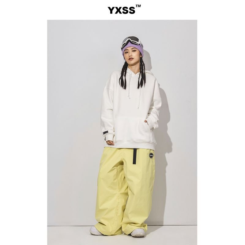 YXSS, MALE, MALE, YELLOW-WATER-PROOF, WIND-PROOF, TWO-BOARD, LOOSE SKIS
