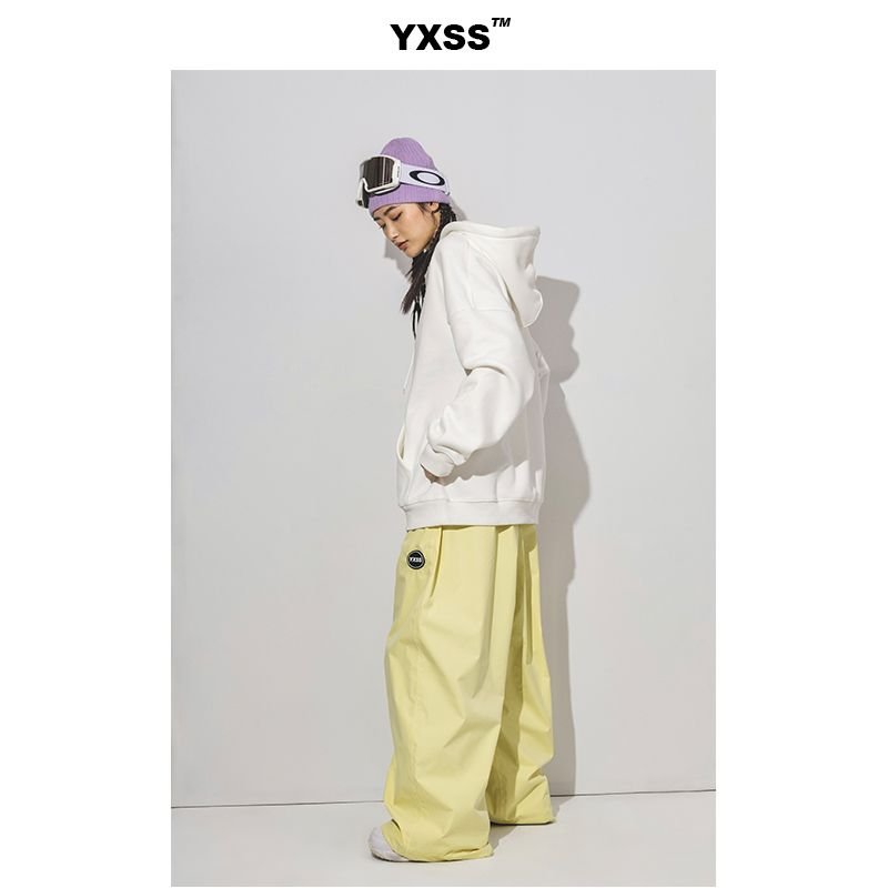 YXSS, MALE, MALE, YELLOW-WATER-PROOF, WIND-PROOF, TWO-BOARD, LOOSE SKIS
