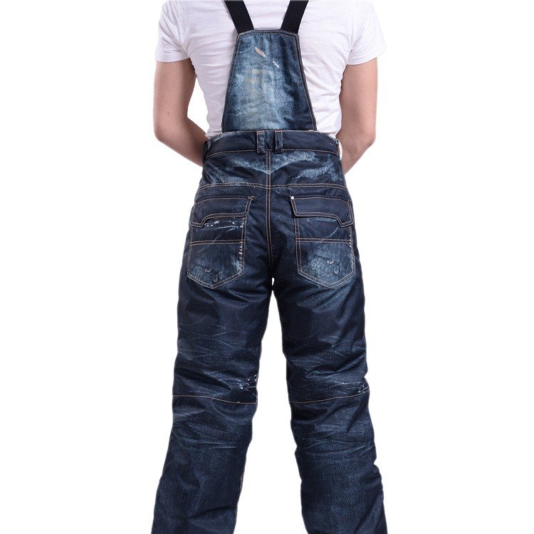 A hairdresser sells a pair of jeans