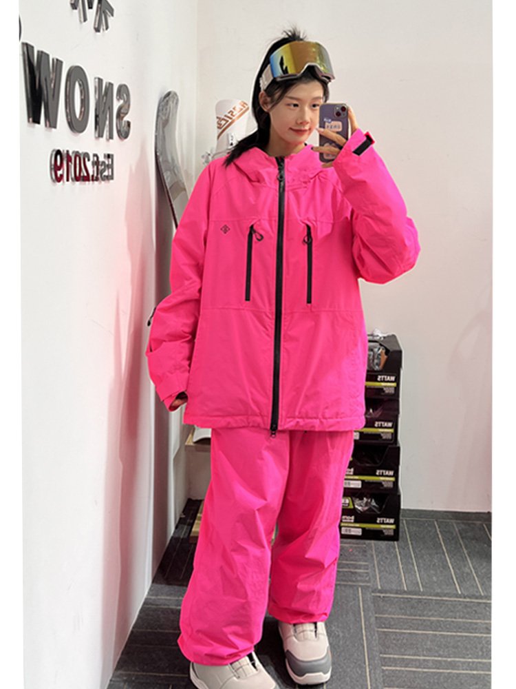 APVCX SWIMSUIT 1.0-SAME-SKINNED, PROFESSIONAL-SKINNED, WINTER 3-L PRESSURE-RESISTANT, COLD-PROOF SKI COAT GIRL