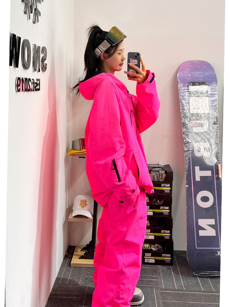 APVCX SWIMSUIT 1.0-SAME-SKINNED, PROFESSIONAL-SKINNED, WINTER 3-L PRESSURE-RESISTANT, COLD-PROOF SKI COAT GIRL
