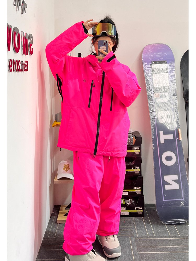 APVCX SWIMSUIT 1.0-SAME-SKINNED, PROFESSIONAL-SKINNED, WINTER 3-L PRESSURE-RESISTANT, COLD-PROOF SKI COAT GIRL