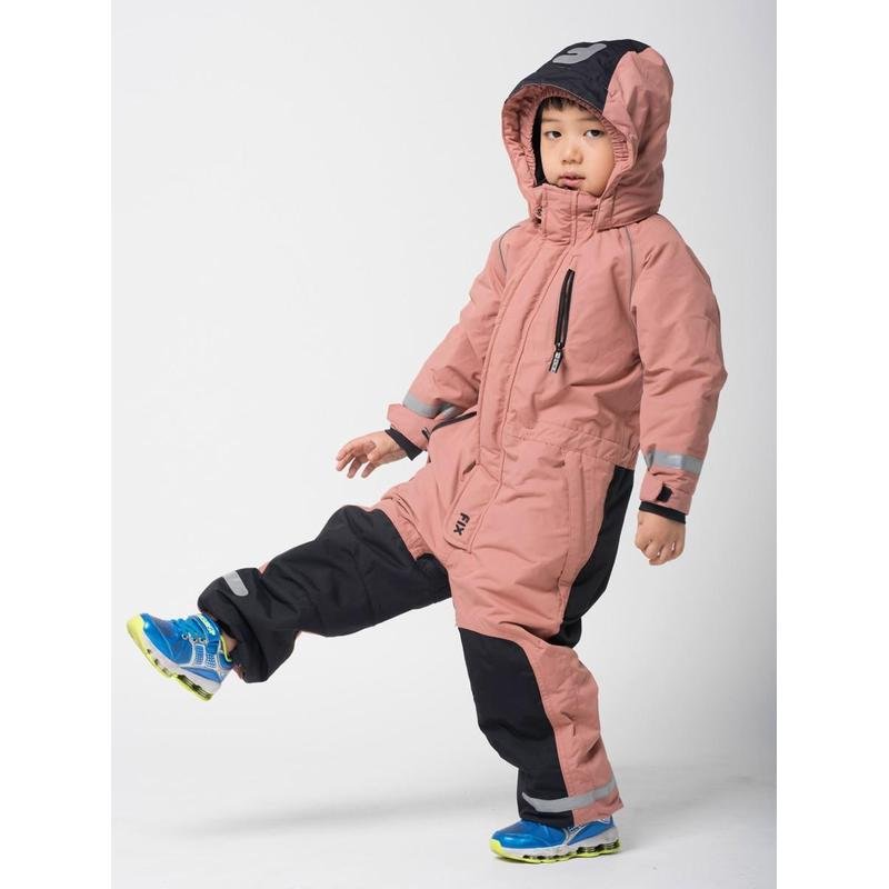Northern European boys and girls single-board double-board skis with thick coats of cotton and rain-proof outdoor colds