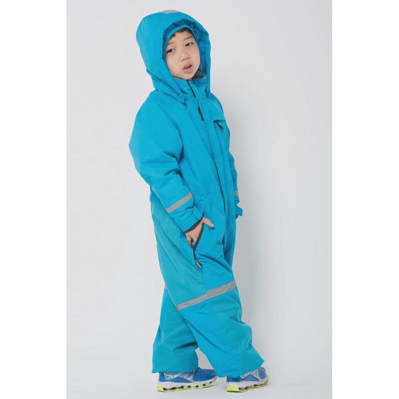 Northern European boys and girls single-board double-board skis with thick coats of cotton and rain-proof outdoor colds