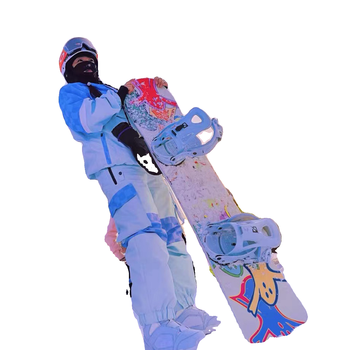 WHITE HILL SNOWS LEASING, COUPLES, ICE PIE CHESSBOARD SKI-SKI SUIT NUMBER BC14
