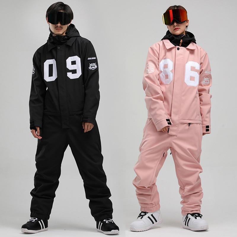 GsouSnow ski suit for men and women with wind-proof and air-retarded air-to-heating sheets