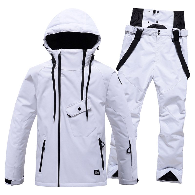 Northeast Harbin ski suit for both men and women, weather-proof and water-resilient ski couples