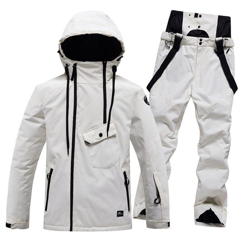 Northeast Harbin ski suit for both men and women, weather-proof and water-resilient ski couples
