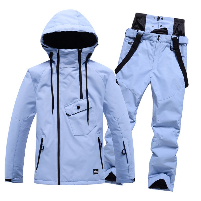 Northeast Harbin ski suit for both men and women, weather-proof and water-resilient ski couples