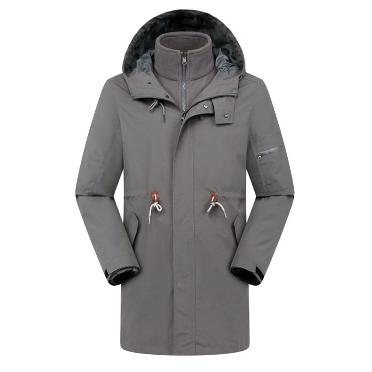 A new 2022, long-term outdoor assault suit for men and women, two sets of three-and-a-half wind-proof skis