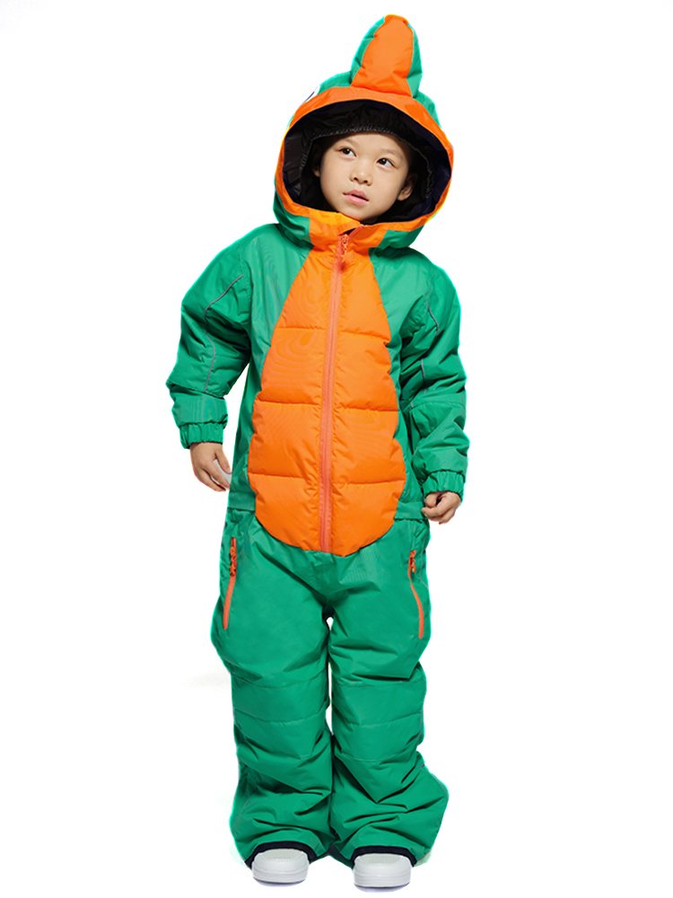 Children's skating suit, double-boarded and thick, wind-proof, waterproof unicorns, baby skating suit, men and women
