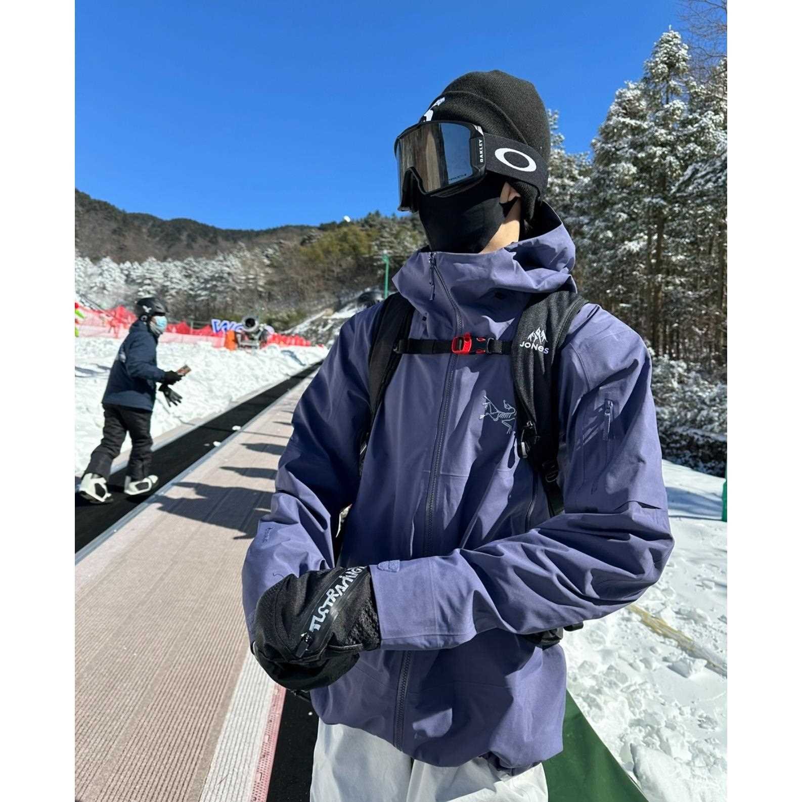 ARCTERYX Original Zabre series Jacket straight-colour ski suit, windproof water