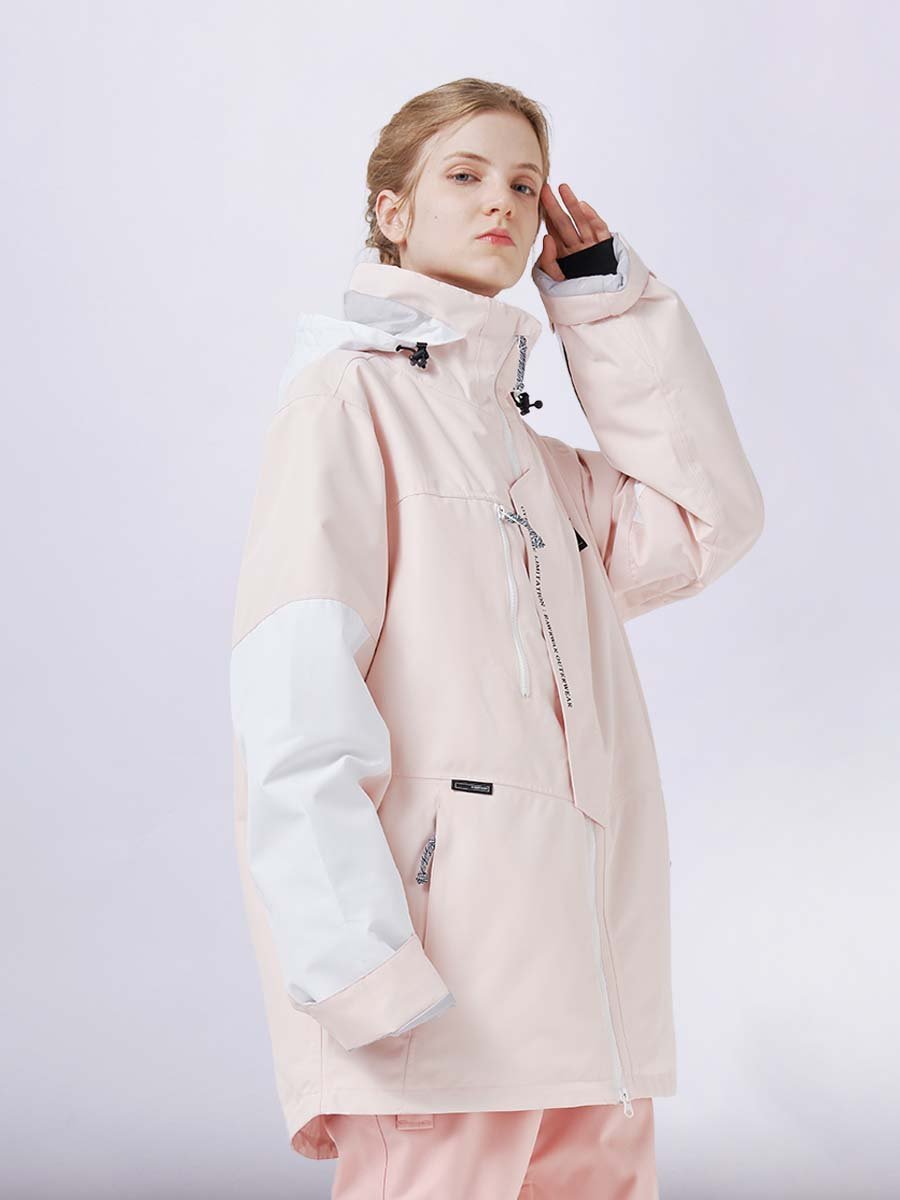 New 2024, double-skinned, small-board ski suit, wind-proof, water-heating, pine lake ski equipment