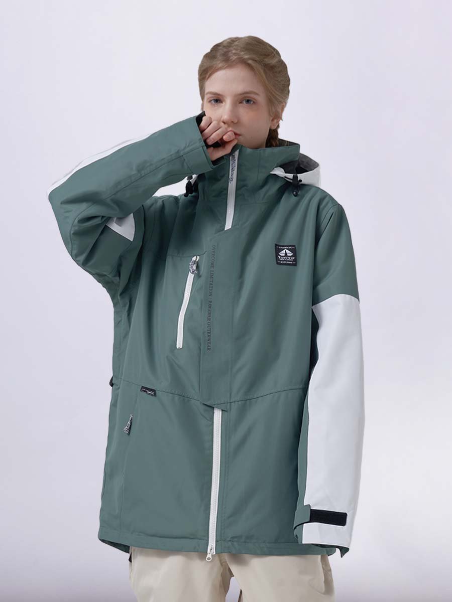 New 2024, double-skinned, small-board ski suit, wind-proof, water-heating, pine lake ski equipment