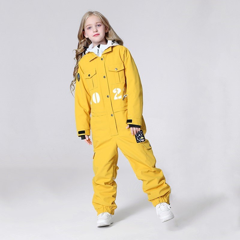 children's skiing suit for boys and girls