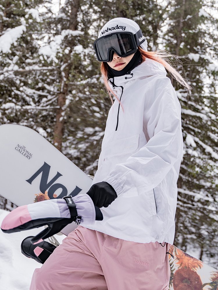 Nobaday 23 double-ski-suit suit with a specialty waterproof and wind-proof skating suit for women