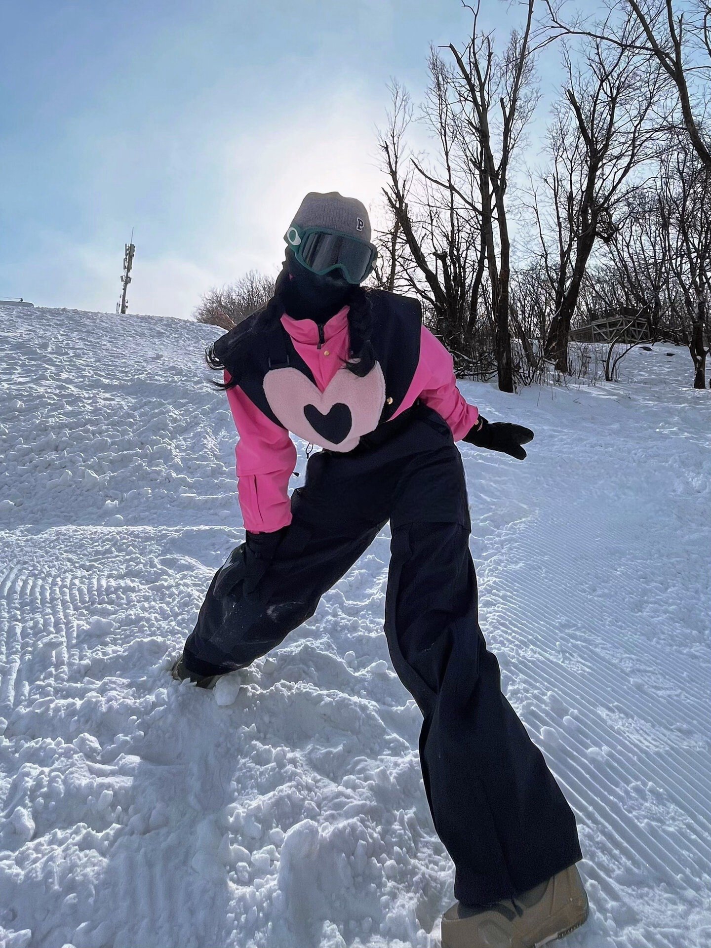 FYUT PINK SKI SUIT COAT GIRL, 2023, NEW WINTER COMPLICATION DESIGN WATERPROOF AND WINDPROOF