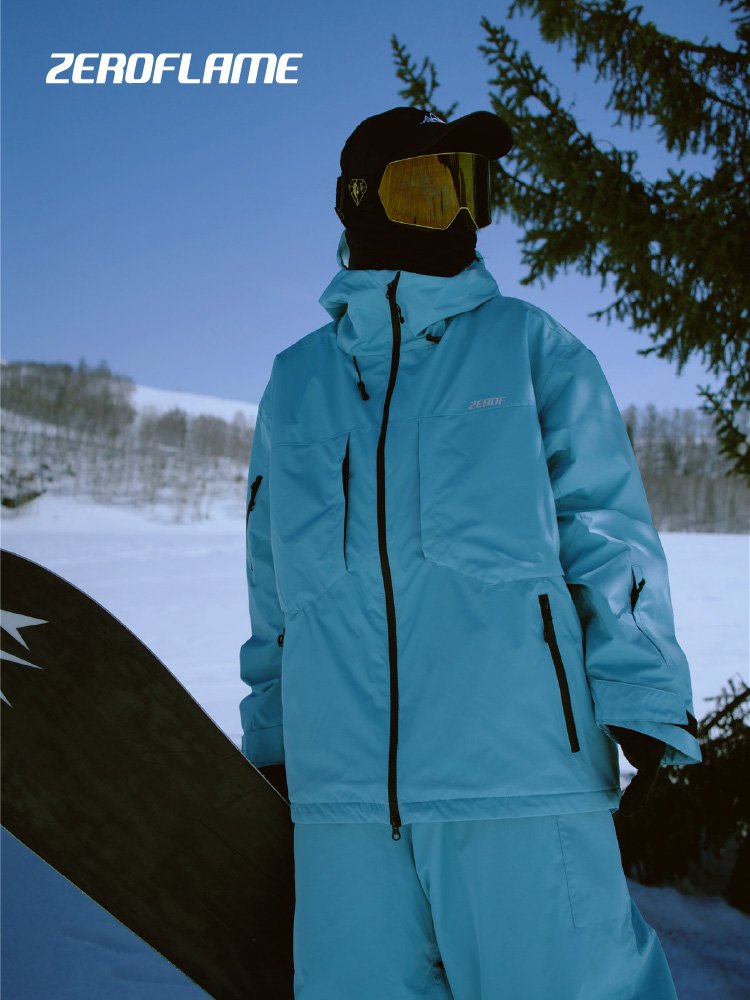 ZERO FLAME24, NEW 3L SINGLE-BOARD SKI SUIT, FOR A MAN WHO'S A SKATING MAN