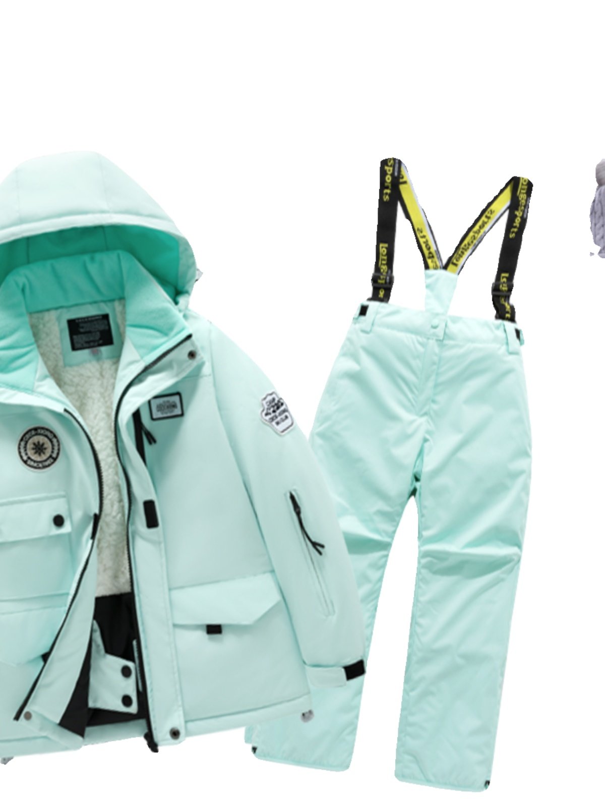 Full-fledged skiing specialties for boys and girls in co-heated water protection, 2023 new child skis