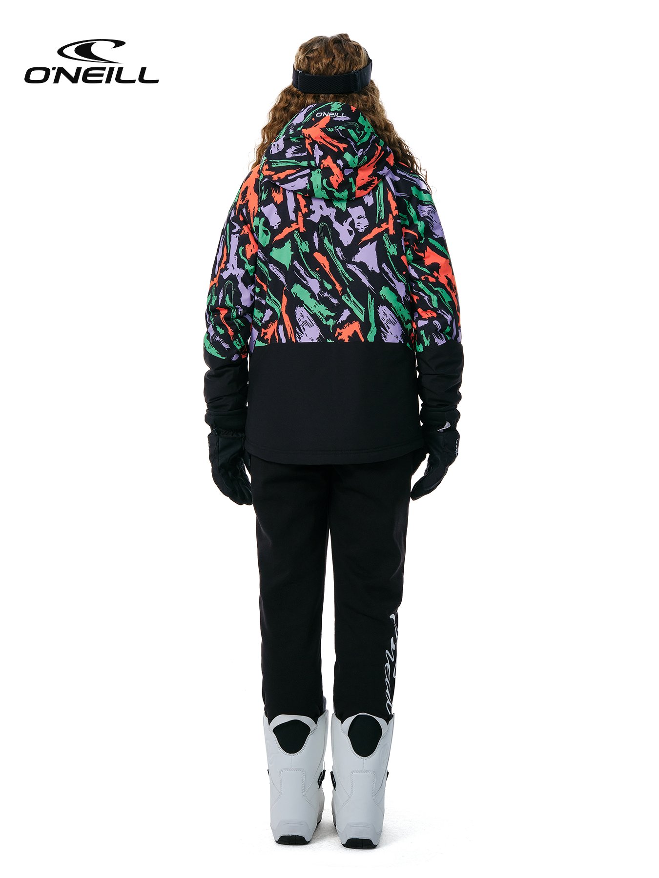 ONEILL SINGLE-BOARD SKI SUIT WATERPROOF AND WINDPROOF, COTTON-SKINNED, AMERICAN-STYLE SKI SUIT