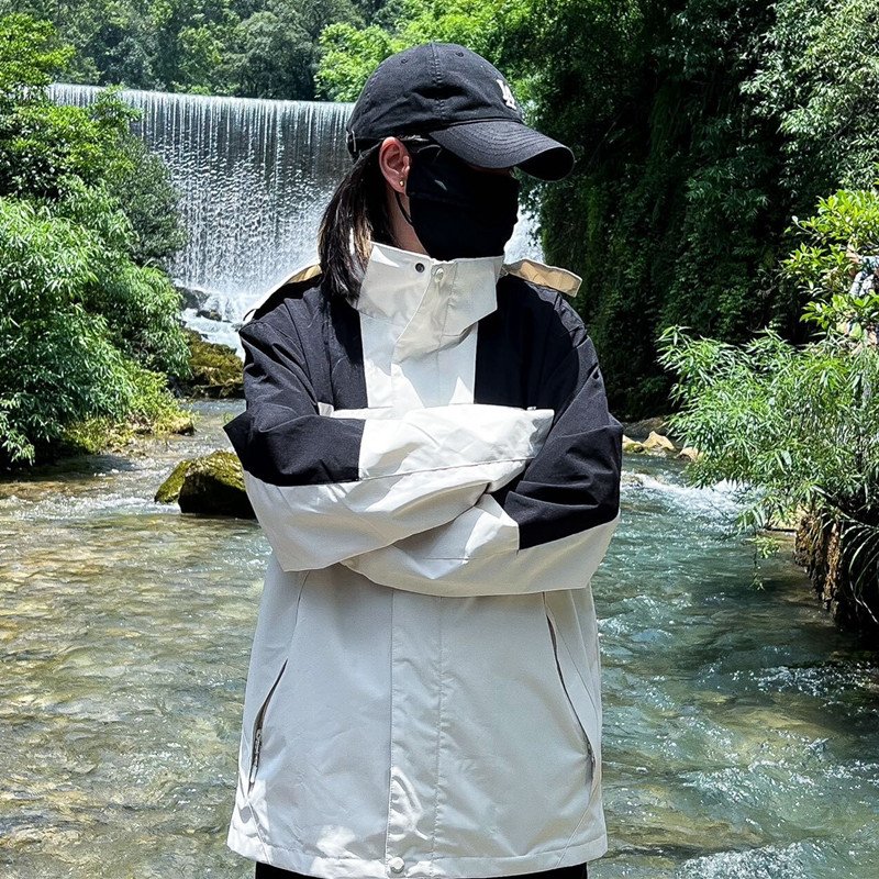 Jordan's winter exterior assault suit, men and women, three times velvet and thicker, will remove two sets of mountain-to-climbs
