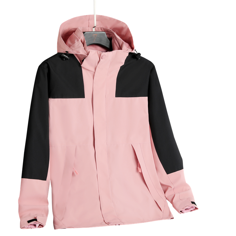 Jordan's winter exterior assault suit, men and women, three times velvet and thicker, will remove two sets of mountain-to-climbs