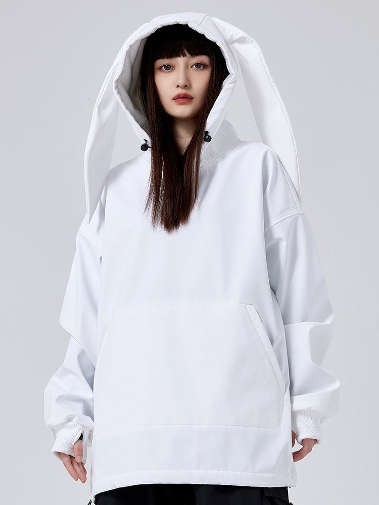 Skisuits, same-coloured, velvet-proof, two-board outdoor ski shirts