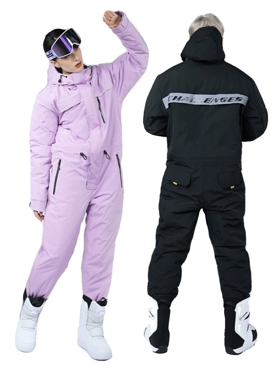 The German ski suit is cold-proof, male and female corrugated with a waterproof, windproof and warmer cycling suit