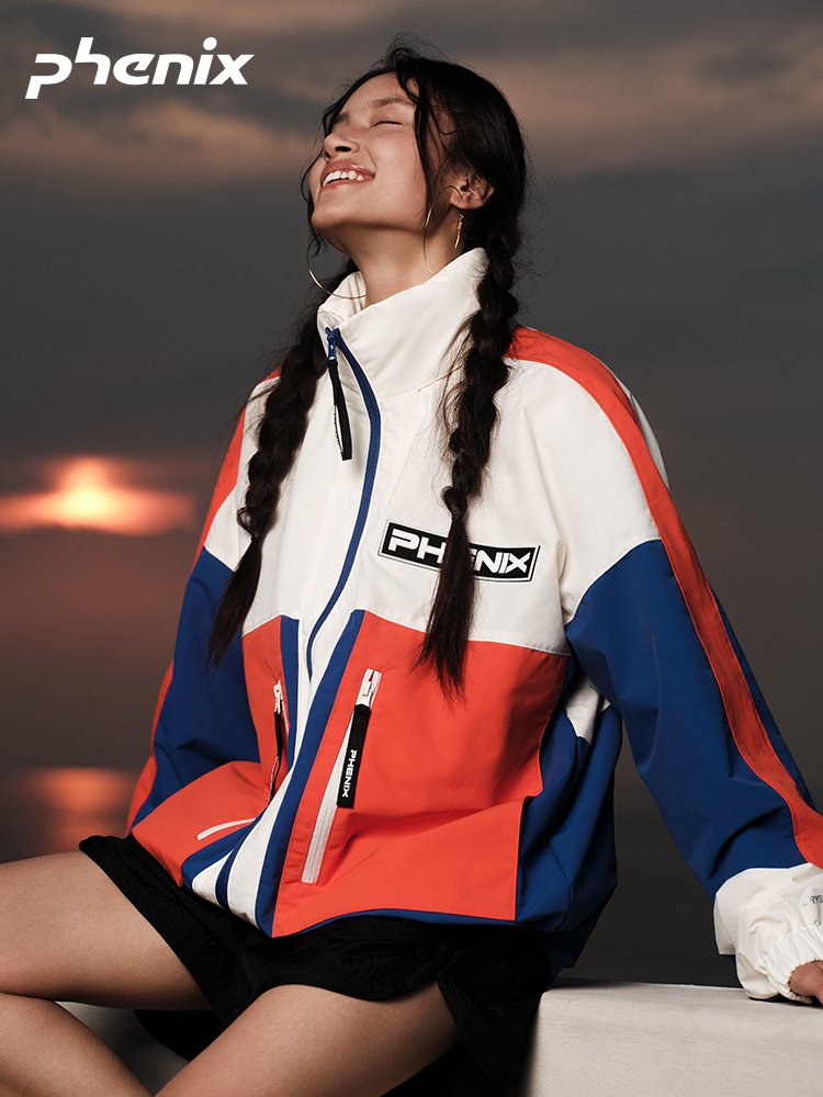 Phenix Phoenix outdoor assault suit, men ' s and women ' s recreational movement, riding an orange sea windproof water jacket