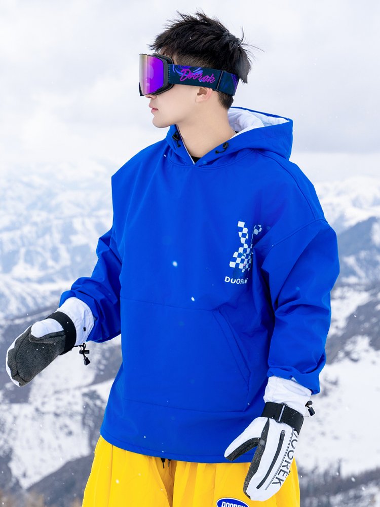 doorek mushroom-headed, cute rabbit ski suit, rabbit-eared man and woman skiing suit