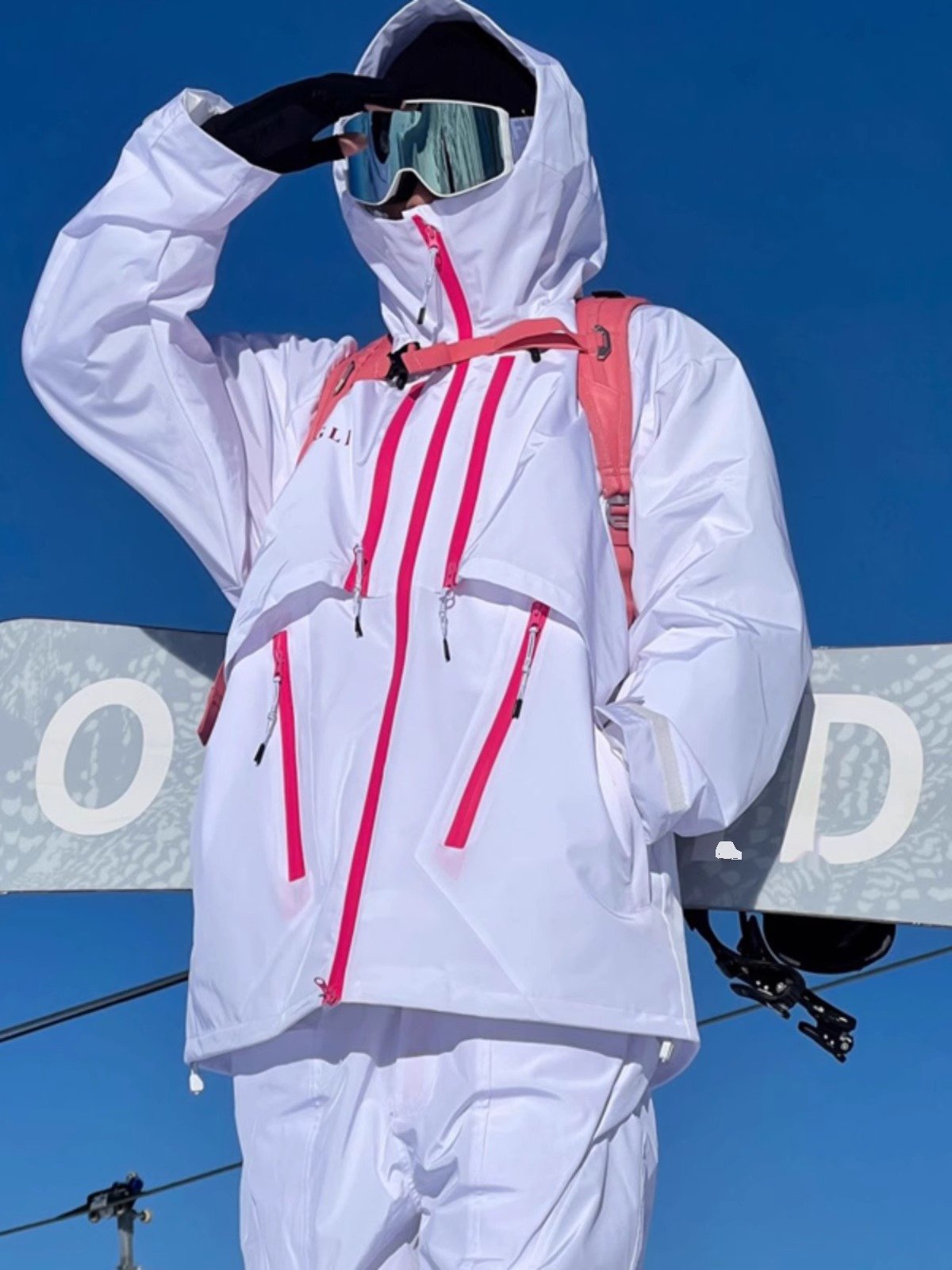 Swagli snowboarding machine, ladies' panel, specializing in waterproof, wet-to-heat outdoor skiing