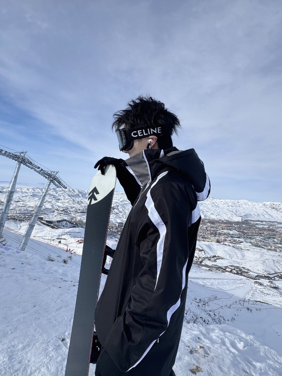 2024, NEW RSP DESIGNER, SKI SUIT SUIT, SKI PANTS, ONE-BOARD SKI SUIT