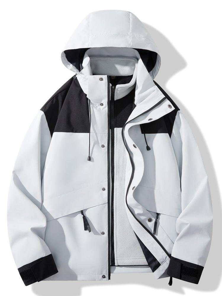 Camel's 2024 exterior assault suit, three in one, will remove the air and water from the autumn and winter skis