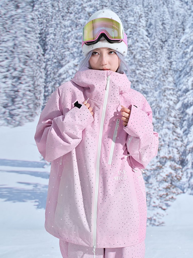 ISEEMIGGA NEW SNOWSUIT GIRL 3-L LOOSE SNOW SUIT