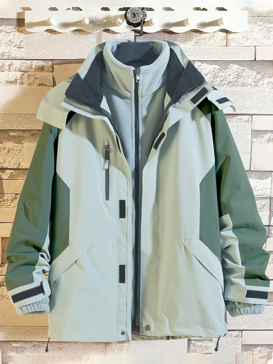 Dicannon's outdoors, winter-sweet coats, men's and women's coats can be removed from the wind and water