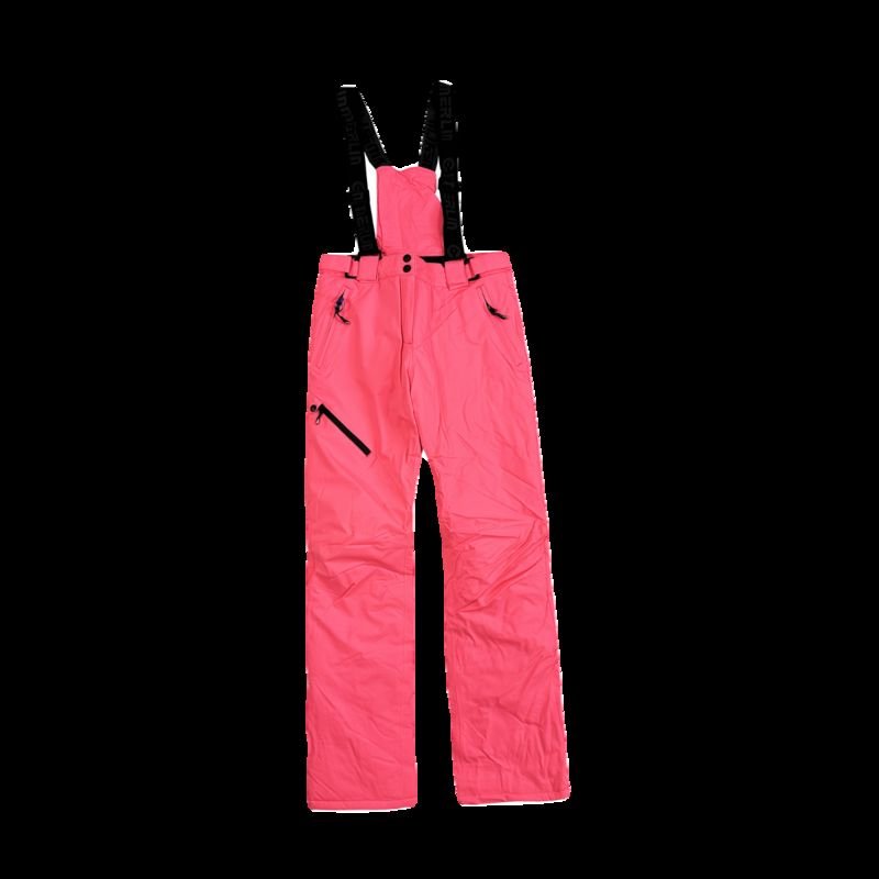 Ski-pants for adult women with thicker cotton and wind and water-proof belts to untangle the thongs outside