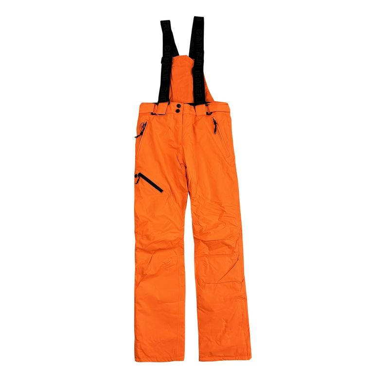 Ski-pants for adult women with thicker cotton and wind and water-proof belts to untangle the thongs outside