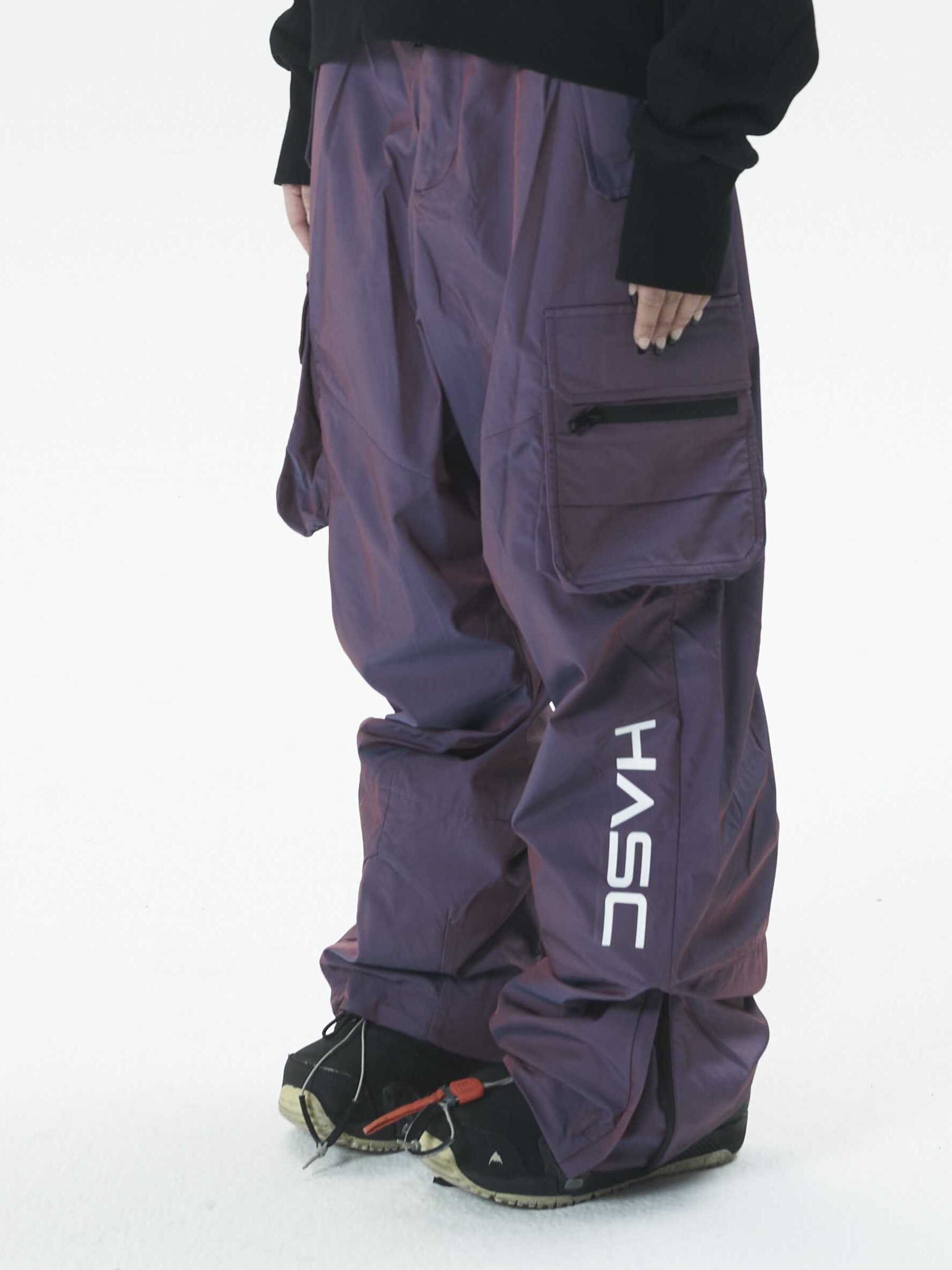 HAS SPECTRUM MULTIPLE BAGS OF SKI SHORTS AND SNOWSUITS/MEN AND WOMEN SINGLE-BOARD WATERPROOF AND WINDPROOF SKIING OUTDOORS