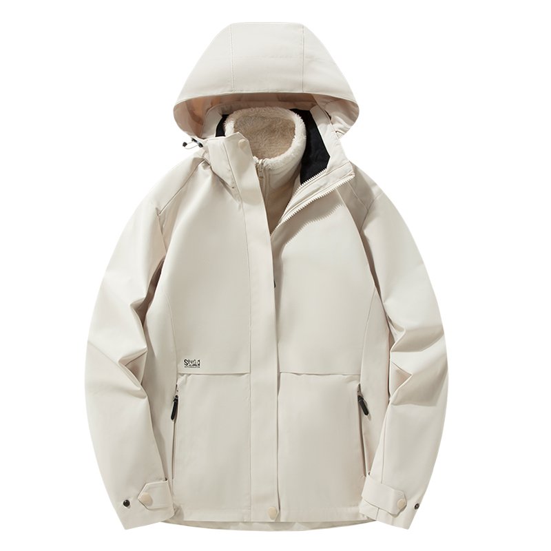THE HOT-FORWARD WASSUP-SKINNERS' SKIING SUITS ARE THREE-TO-ONE TO DETACH WIND-PROOF AND WATERY MOUNTAINING SUITS