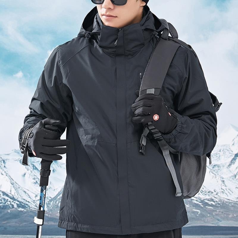 In the winter, men and women can take off three-hull-a-skin jackets with a thicker snow-skid couple