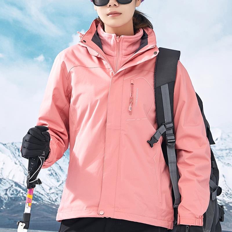 In the winter, men and women can take off three-hull-a-skin jackets with a thicker snow-skid couple