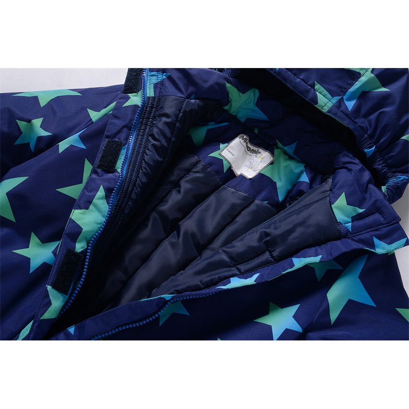 2022 New Ski suit for children, double-shelf boys and girls, wind and waterproof, warmer and cotton outdoors