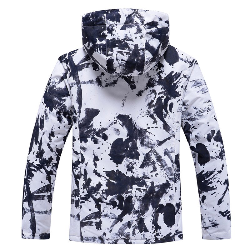 New ski suit for men and women in water-proof, warm and thick with cotton ski coats and a pair of extras for couples