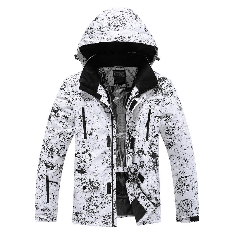 New ski suit for men and women in water-proof, warm and thick with cotton ski coats and a pair of extras for couples