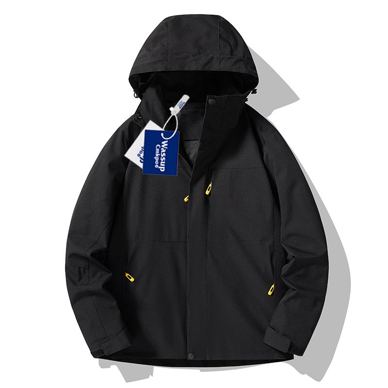An outdoor assault suit with an American windproof jacket for 2024 spring and autumn winter waterproof mountain clothes