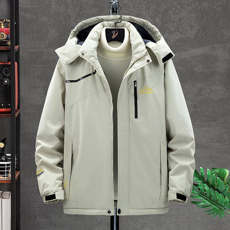 Cross-border velvet and thick outdoor assault suit for couples skiing to the mountains to keep them warm and warm